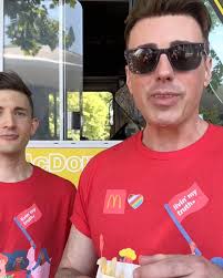 My husband is blind and we just experienced our first Pride Parade from  atop the McDonald’s pride float!! Thank you @mcdonaldswesternwa for this  true “bucket list” opportunity. Paul and I had the time ...
