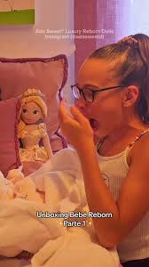 Reacción de Estrella al abrir su primer #bebereborn de Ada Sweet 🧚🏼‍♀️💕