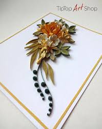 Female Handmade Birthday Card For Grandmother Homemade Paper Quilling Greeting Card With Unique Design And Great Craftsmanship Occasion Birt Quilling Designs Birthday Greetings For Women Sister Gifts Diy