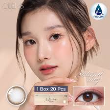 Natural, Slightly Enlarged, Natural Day brown , OLENS Color Con