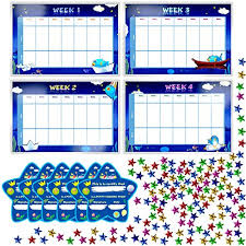 potty training reward chart with 4x waterproof weekly charts 6x diploma 600x colorful stars perfect for multiple toddlers motivational toilet