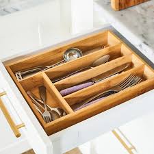 This silverware drawer is ideal for organizing your kitchen no more fussing when putting the silverware away. Silverware Organizer Ideas Repurpose Kitchn