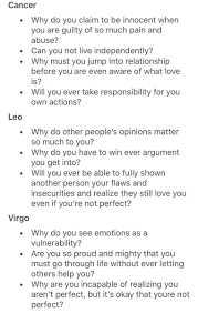 They're primarily known for being emotional, nurturing, and highly intuitive, as well as sensitive and at times insecure. Did This Zodiac Sign Description Reading Accurately Depict You Lipstick Alley