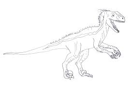 Jurassic predator with sharp claws. Indoraptor 3 Coloring Page Free Printable Coloring Pages For Kids
