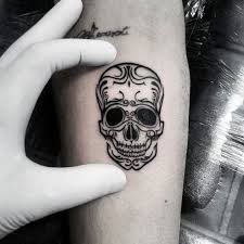 But they must be partnered with another design that represents life such as angel wings and flowers. 3 Skull Tattoos For Men