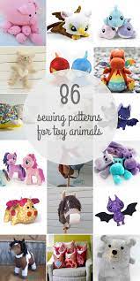 Sewing Patterns For Toy Animals Animal Sewing Patterns Sewing Stuffed Animals Sewing Toys