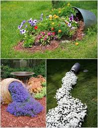 Spilled Flower Pot Ideas Spilled Flower Pots Are A Whimsical And Humorous Trend In Garden Design This Is An Easy Garden Projects Plants Backyard Landscaping