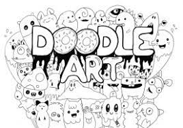 Abstract art pdf coloring pages. 20 Free Printable Doodle Art Coloring Pages For Adults Everfreecoloring Com