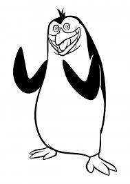 The penguins of madagascar ; Penguin Rico Coloring Pages Penguins Of Madagascar Coloring Pages Colorings Cc