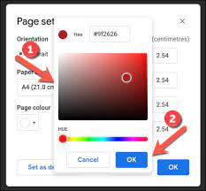 You can still change the formatting of any individual. How To Change The Page Color In Google Docs