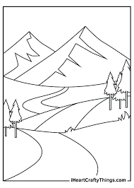 Did you know that august 1st is national mountain climbing day? Mountains Coloring Pages Updated 2021