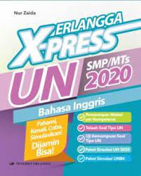 Harga paket buku xpress un smp/mts 2020 plus kunci jawaban erlangga. Buku Erlangga X Press Un Nur Zaida Mizanstore
