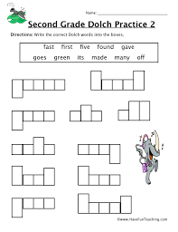 2nd grade sight words worksheet. Second Grade Sight Words F To O Worksheet Have Fun Teaching