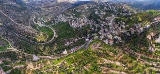 صورة جمال قرية بتير الساحر تصوير جمال كيوان Natural Landmarks Aerial City Photo