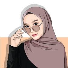 Seperti media sosial (medsos) contohnya. 215 Gambar Kartun Muslimah Cantik Lucu Dan Bercadar Hd