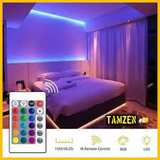 Hal yang satu ini tentu saja akan. Promo Murah Lampu Rgb 5m Gaming Plafon Kamar Dinding Paket Kumplit Tinggal Pasang Free Remote Shopee Indonesia