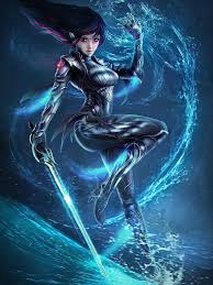 This video is not intended for anyone under the age of 18. Hd Wallpaper Weapon Sword Realistic Fantasy Girl Fantasy Art Anime Girls Wallpaper Flare