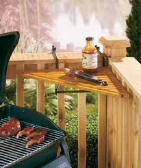 Corner Folding Deck Tables Railings Outdoor Deck Table Porch And Balcony