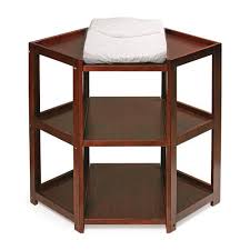 Both the hollywood regency changer from petit tresor and the concerto dresser from z gallerie embrace that style. Amazon Com Badger Basket Diaper Corner Changing Table Cherry Baby