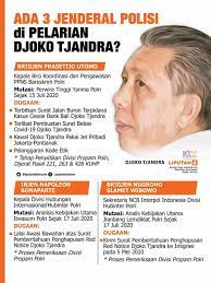 Pasalnya polri telah menangkap pria yang mempunyai nama lengkap djoko sugiarto tjandra atau joko soegiarto tjandra tersebut. Headline Dugaan Peran 3 Jenderal Polisi Bantu Buron Djoko Tjandra Berujung Pidana Korupsi News Liputan6 Com