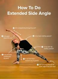 7 Tips To Practice Extended Side Angle Pose Infographic Yoga Techniques Yoga Help Restorative Yoga