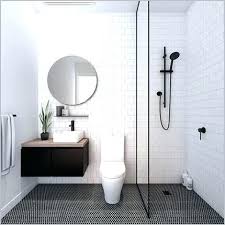 Small bathroom design reflects the latest trends in modern bathrooms, creating bright, neutral, functional rooms with a touch of chic. Small Minimalist Bathroom Designs Nkdesigns Net