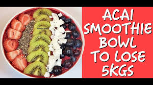 Know what is in your açaí Acai Bowl Smoothie Bowl For Weight Loss Lose 5kg In A Week Youtube