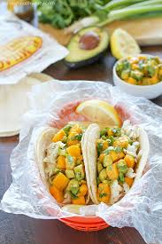 For a heartier taco add some coleslaw on top of the mango salsa. Healthy Weekly Meal Plan 40 Yummy Healthy Easy