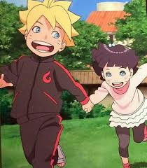 Boruto Himawari Uzumaki Family Anime Naruto Anime