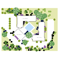 They're the makeup for a modern design the western edge: Landscape Design Templates