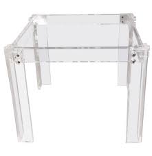 Lucite dining tables by price. Sold Vintage Lucite Peg Game Dining Table Square Hollywood Regency Glass Top Florida Regency