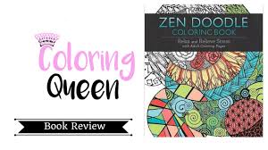 Coloring pages doodle, zen doodles. Zen Doodle Coloring Book Adult Coloring Book Review Youtube