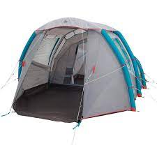 Tente gonflable de camping - Air Seconds 4.1 - 4 Personnes - 1 Chambre  QUECHUA | Decathlon