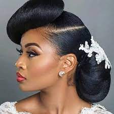 Elegant black natural hairstyles for weddings, bridal parties & proms. Ponytail Elegant Black Hair Updos For Weddings Novocom Top