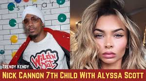 Nick cannon welcomed twins with abby de la rosa on june 14, and he'll become a dad for the seventh time soon — read more for. Nick Cannon 7th Child With Alyssa Scott Check Nick Cannon Baby Mamas Name Wiki Memes Trendykendy