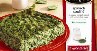 Our Dishes Stouffer S Spinach Souffle Healthy Dishes Stouffers