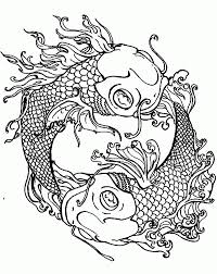 Fish coloring pages are a big collection of coloring pictures with fish inhabiting the water world of our planet. Koi Fish Coloring Pages For Kids And For Adults Coloring Home
