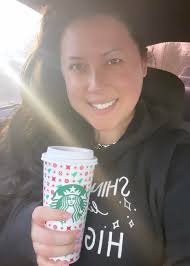 Birthday coffee AND a sticker drop AND no line ?!?! 🤓✌🏼☕️💙 #rgv