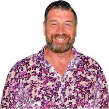 Nick Knowles (Purple Shirt) Half Body Buddy Cutout