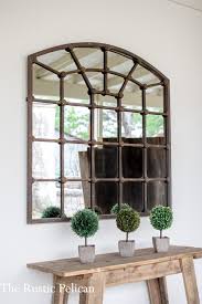 This black arched window metal mirror can trick the eye into making it appear larger, helping light bounce a arched window the room, visually expanding the space while serving as functional wall mirror art, add light and enhance the beauty of any room in your home instantly. All Tagged Farmhouse Mirror The Rustic Pelican