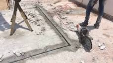 Concrete cutting machine - cutting concrete without vibration ...