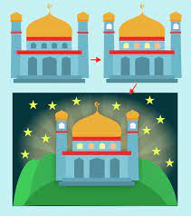 Gambar gambar masjid kartun berwarna ini sanggup kalian download dan kalian simpan dengan langkah klik kanan pada maouse dan klik save. Gambar Masjid Kartun Warna Merah Nusagates