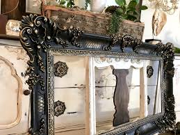 Black And Gold Picture Frames Uk Your Place To Buy And Sell All Things Handmade Gold Ornate Mirror Frames On Wall Gold Framed Mirror