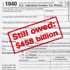 Maybe you would like to learn more about one of these? 458 Billion In Taxes Go Unpaid Every Year