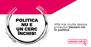 Iniţiativa „oameni noi în politică, lansată în sibiu. Publicator Brand And Corporate Communication Portfolio Communication Campaign For Oameni Noi In Politica