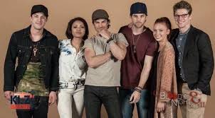 Michael Trevino Kat Graham Ian Somerhalder Nathaniel Buzolic Malese Jow And Zach Roerig Ian Somerhalder Vampire Diaries Tvd