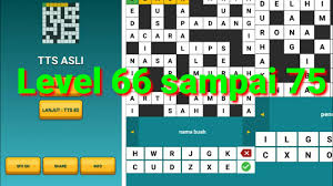 Kunci Jawaban Game Tts Asli Level 66 67 68 Sampai 75 Youtube