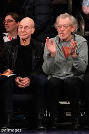 Pin By We Geek Girls On Sir Ian Mckellen And Sir Patrick Stewart Greatest Bromance Ever Patrick Stewart Ian Mckellen Sir Ian Mckellen