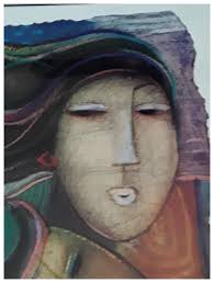 Vintage Long Looi Lee Signed Limited Edition Hand Embellished Offset