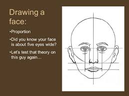 This will be the base for any angle you want to draw the head from. Leonardo Da Vinci Facial Proportion And The Self Portrait Ppt Video Online Download